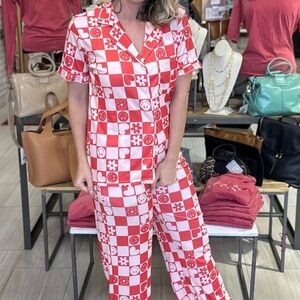 Jady K Pajamas W Built in Bra NEW WITH TAGS
